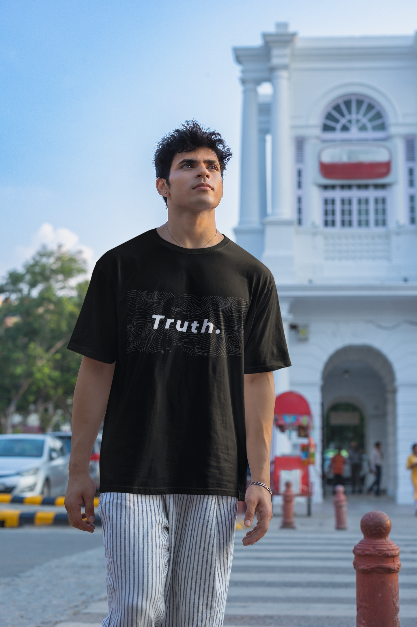 Gandhi Truth Unisex Oversized T-Shirt